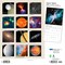 Outer Space | 2026 12 x 24 Inch (Hanging) Monthly Square Wall Calendar | Foil Stamped Cover